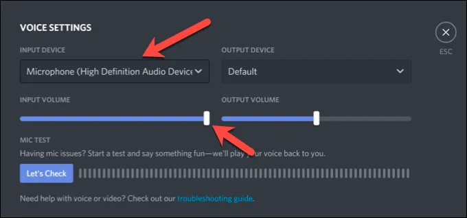 max input volume
