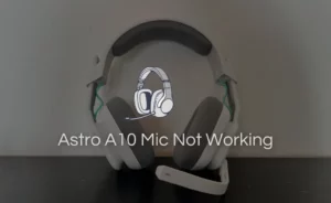 Astro A10 Mic Not Working