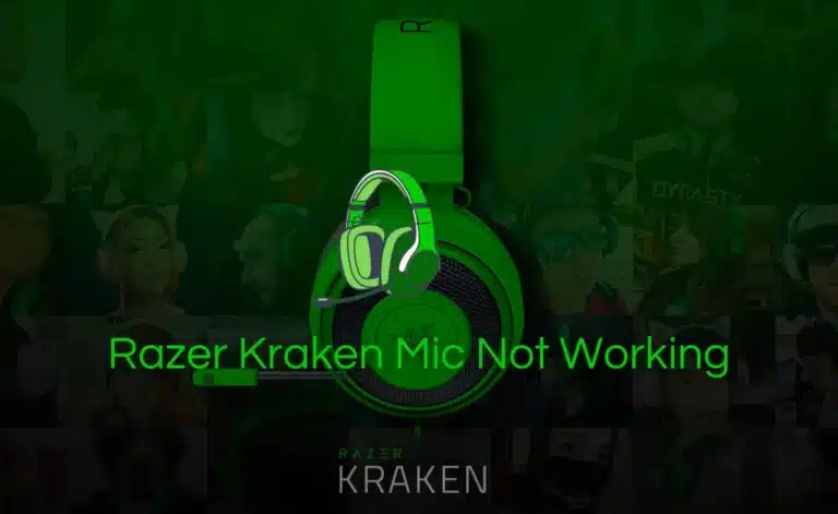 Razer Kraken Mic Not Working