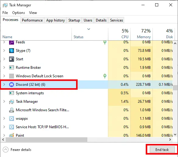 Disable Other Applications