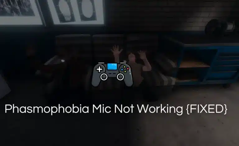 phasmophobia mic not working