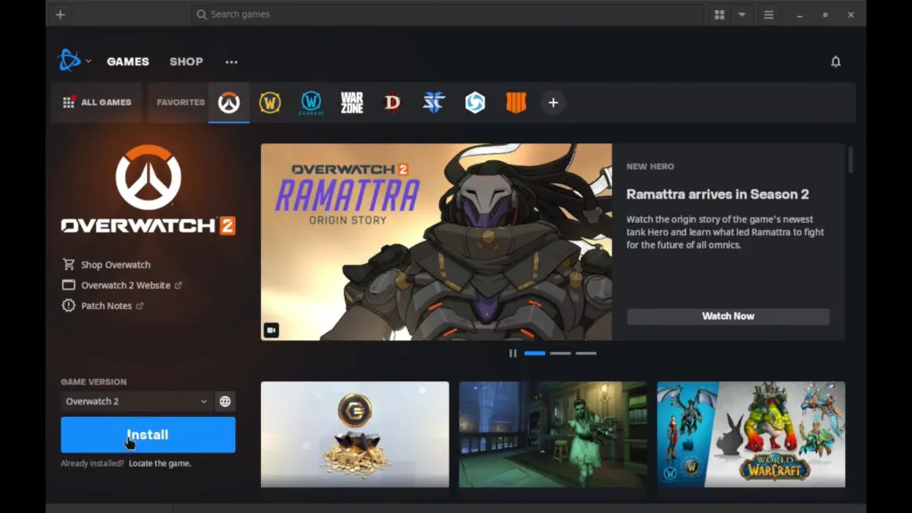 update overwatch